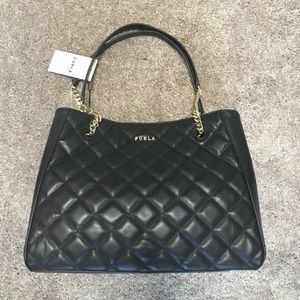 Furla Aura Leather Tote/Purse